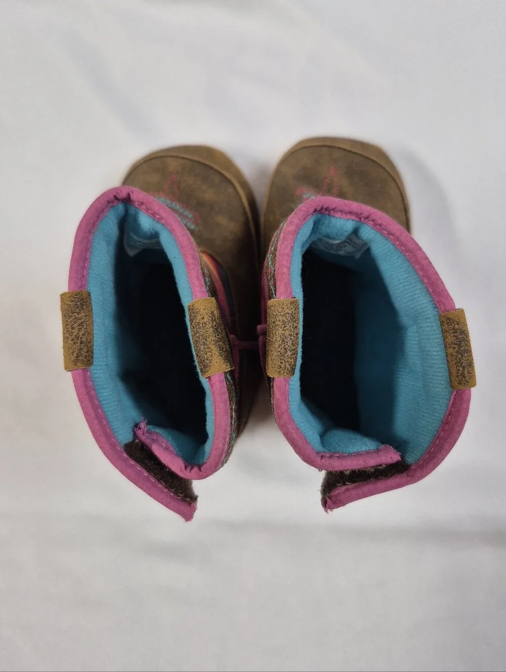 Baby Bucker Twister Camilla Sz Infant Booties Boots Pink Cowboy Girls Western